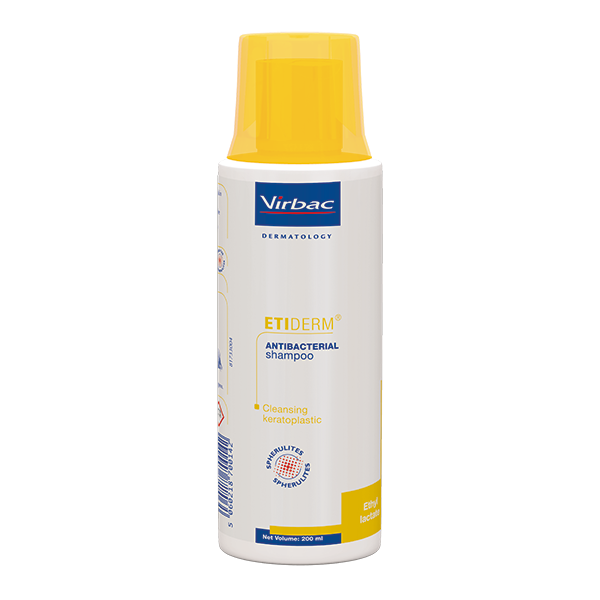 Etiderm shampoo for dogs and cats Virbac